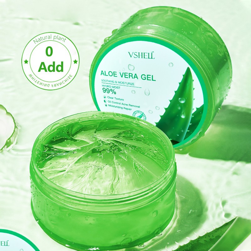 Soothing Moisturizing Repair Gel with 99 Percent Aloe Vera for Hydration Sunburn Relief and Skin Care Aloe Vera Gel