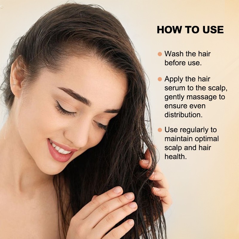 Hair Care Supplier Vitamins Antioxidants Proteins Plant Extracts Moisturizing Hair Repair Serum