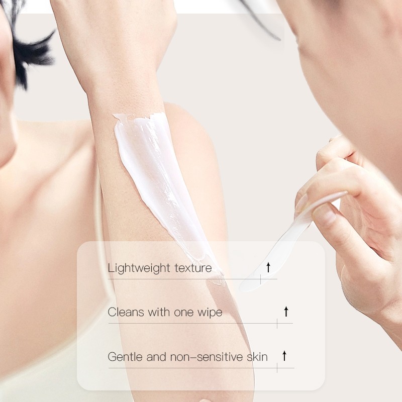 Gently Removes Hair Nourishes Skin Leaves Skin Smooth and Soft Moisturizing Soothing Vitamin C Hair Removal Cream