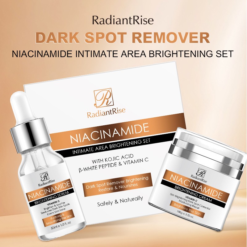 Female Body Private Part Whitening Cream Intensive Bleaching Breast Underarm Whitening Serum Cream for Sensitive Areas