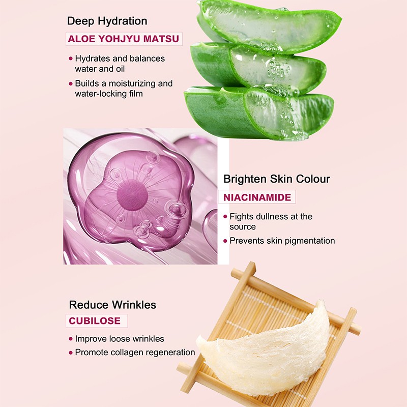 Skincare Manufacturer Face Care Supplier Toner Moisturizer Hyaluronic Acid Repairing Rejuvenate Anti-aging Skin Care Set