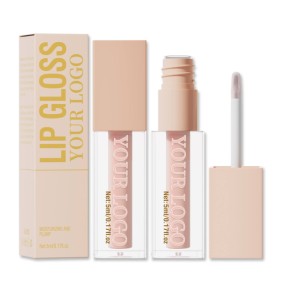 Wholesale Private Label Logo Cosmetic Lipstick Liquid Lip StainTinted Lip Plumper Oil Mineral-based Waterproof Lip Gloss Makeup