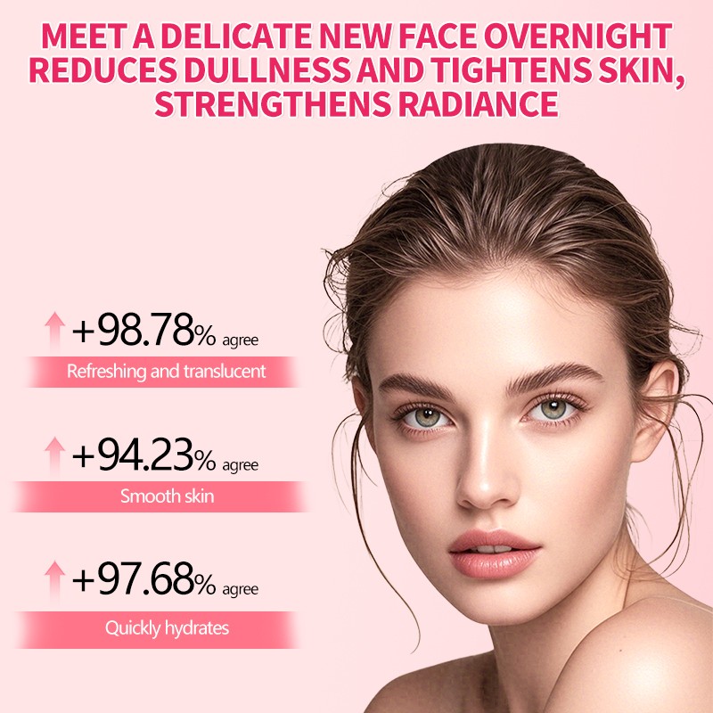 AESTHTANY Sakura Radiance Moisturizing Eight Piece Set Hydrating Brightening Nourishing Anti Aging Facial Skin Care Set