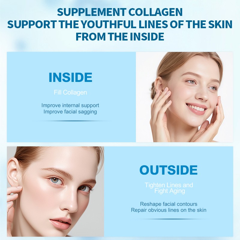 Anti-aging Serum Face Care Firming Hydrating Smoothing Collagen Hyaluronic Acid Facial Essence Serum for Skin Care Moisturizing