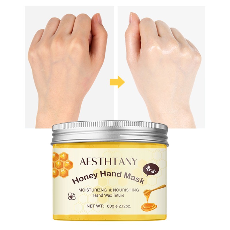 Private Label Factory Honey Hand Mask Moisturizing Rejuvenating Anti-chapped Skin Hand Wax