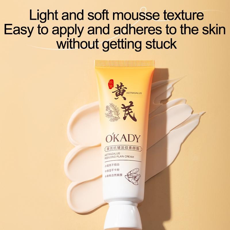 Enhances Skin Elasticity Reduces Fine Lines Hydrates and Brightens Smoothing Anti-Wrinkle Astragalus CC Cream Tinted Moisturizer