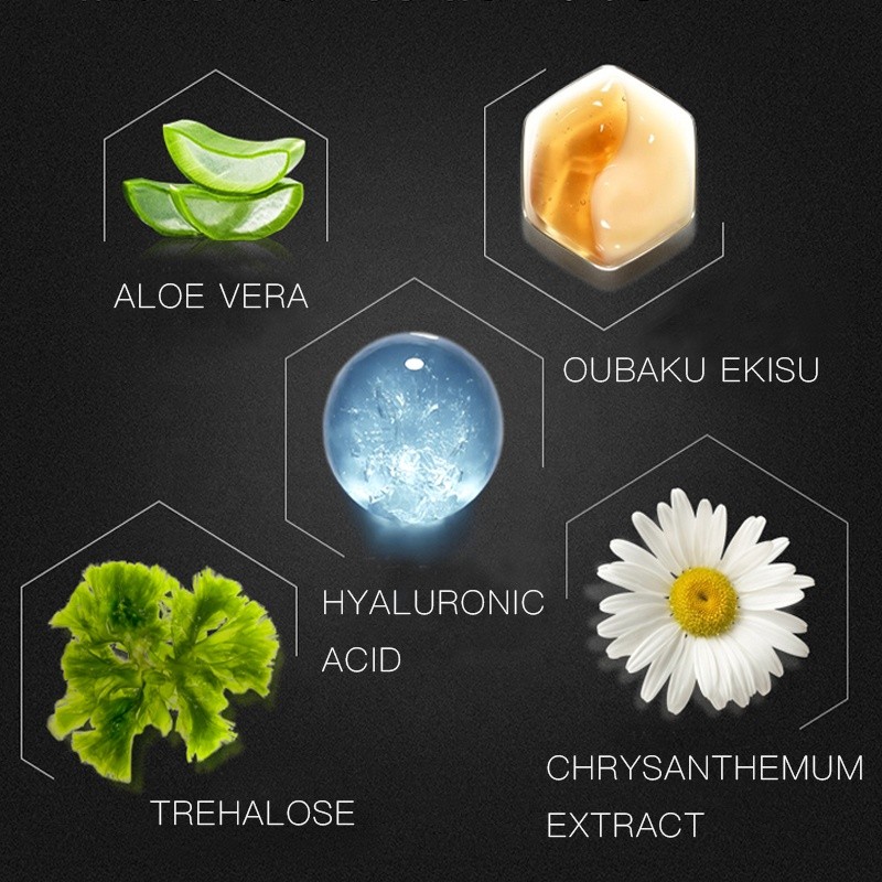 Vegan Organic Oil Free Anti Acne Face Whitening Professional Men Skin Care Set