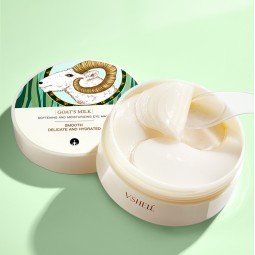 30 Pairs Eye Patches Vegan Collagen Hydro-Gel Pads for Fine Lines Wrinkles Puffy Eye Bags Goat Milk Eye Mask Sheet Beauty Care