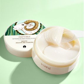 30 Pairs Eye Patches Vegan Collagen Hydro-Gel Pads for Fine Lines Wrinkles Puffy Eye Bags Goat Milk Eye Mask Sheet Beauty Care