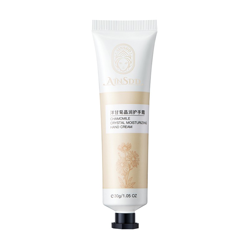 Beauty Natural Vitamin C Brightening Nourishing Skin Deep Hydrating Moisturizing Soft Chamomile Crystal Hand Cream Lotion