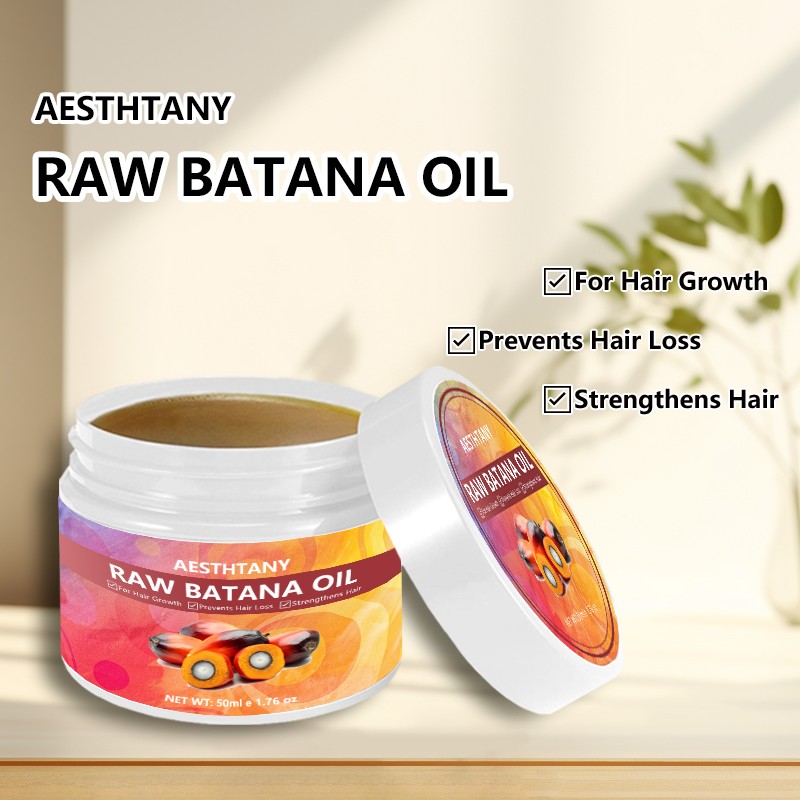 100% Organic Prevents Hair Loss Strengthens Hair Raw Batana Oil for Hair Growth