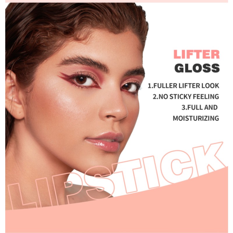 Wholesale Private Label Logo Cosmetic Lipstick Liquid Lip StainTinted Lip Plumper Oil Mineral-based Waterproof Lip Gloss Makeup