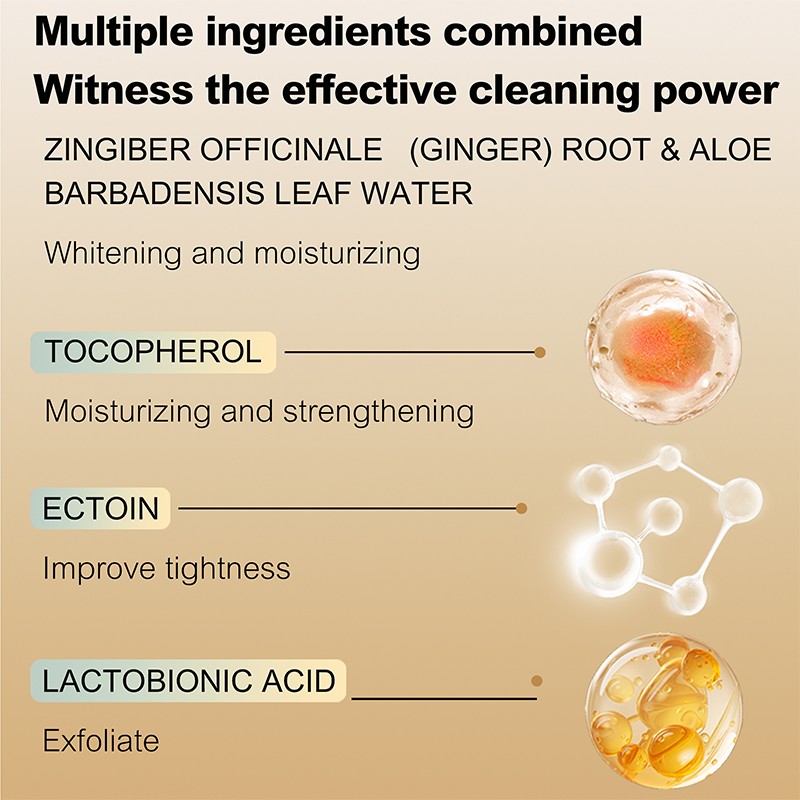 RadiantRise Face Care Oil Control Soothing Deep Cleansing Firming Skin Care Product Turmeric Vitamin E Mud Face Mask with Brush