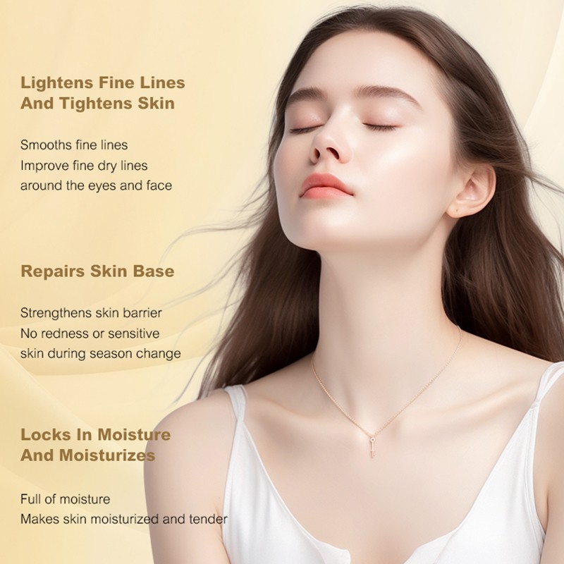 OKady Beauty Set Face Care Time Peptide Golden Lady Anti-wrinkle Nourishing Eye Cream Facial Mask Skin Care Set