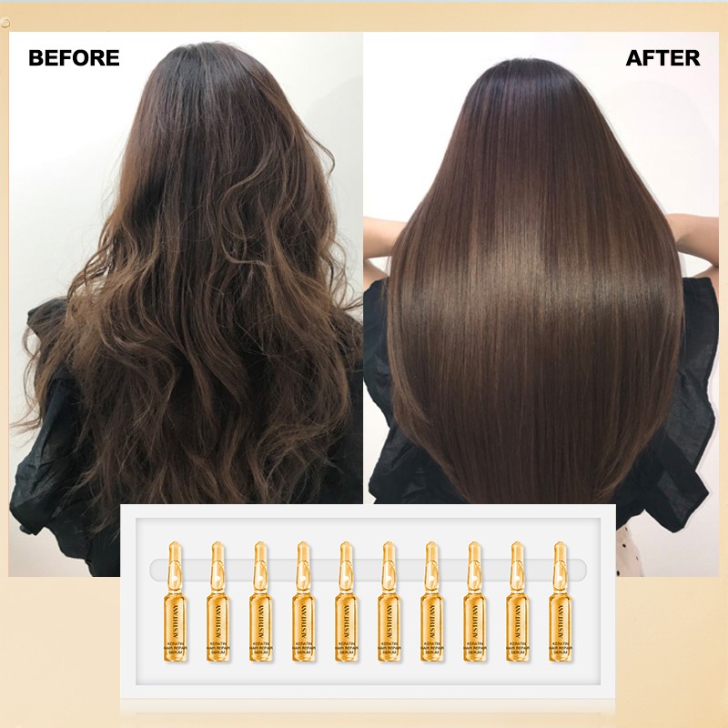 Hair Care Supplier Vitamins Antioxidants Proteins Plant Extracts Moisturizing Hair Repair Serum