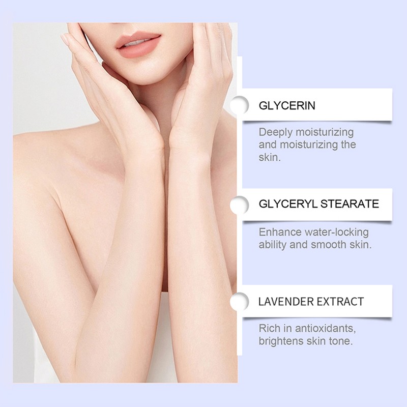 Vshell OEM Glycerin Body Scrub for Dry Skin Gentle Lavender Fragrance Vegan  Ingredients