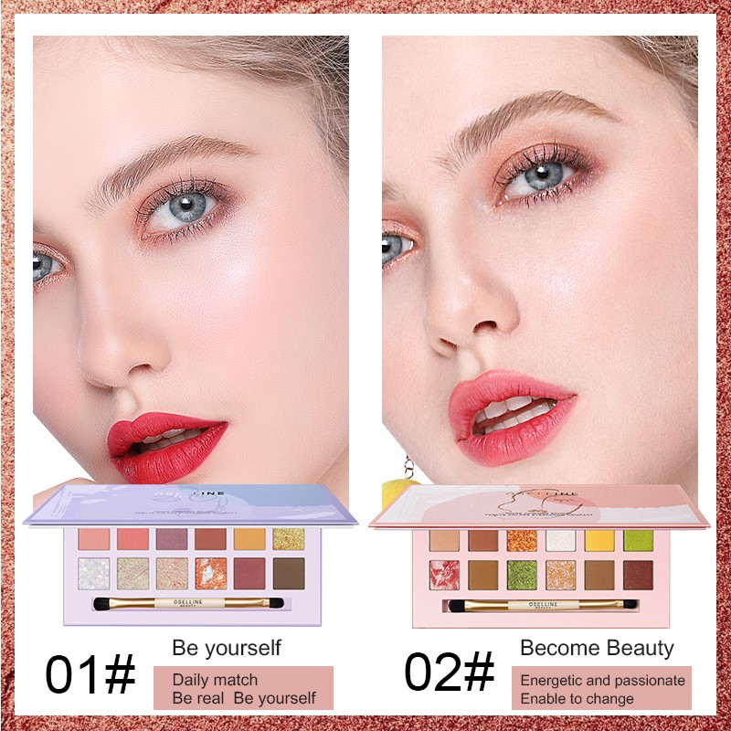 Wholesale Hot Selling Private Label Professional Eyeshadow Palette Custom Pigmented Eyeshadow Palette