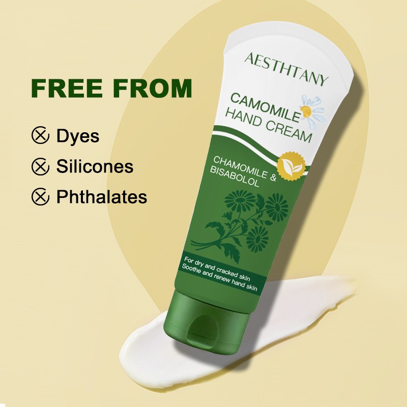 Hand Care Natural Fruit Plant Brightening Skin Deep Anti-Chapping Moisturizing Hydrating Chamomile Hand Cream