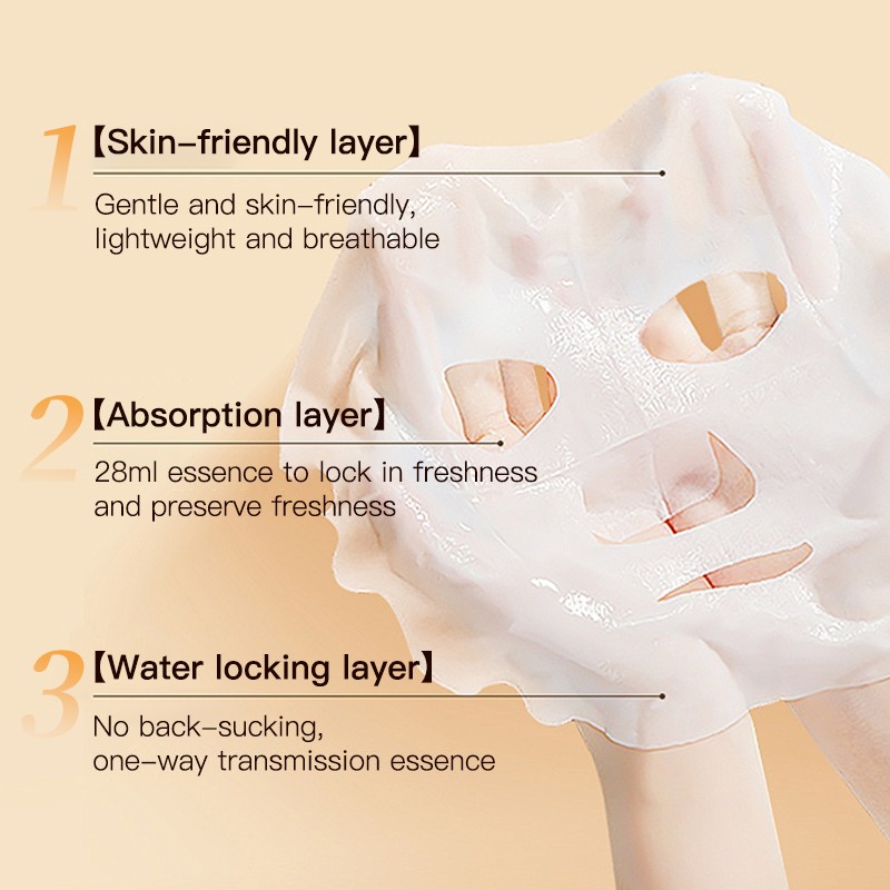 VSHELL SAKURA CRYSTAL LIGHTENING FACIAL MASK