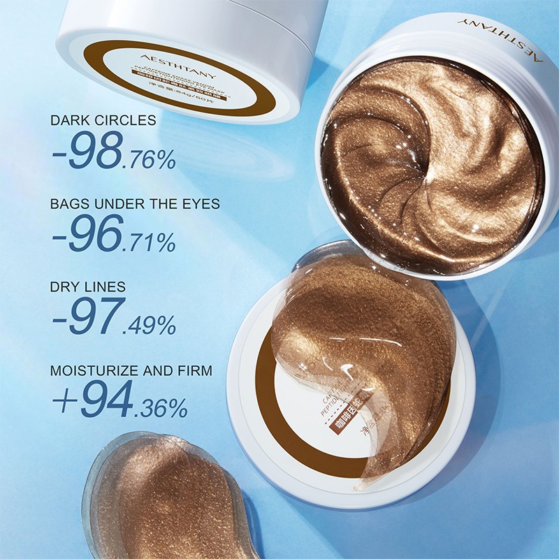 Private Label Moisturizer Eyes Care Patch Gel Mask Fade Eye Lines Under Eye Patches for Dark Circles