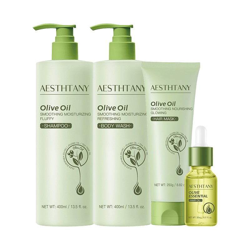 Body Care Set Nourishing Hair-Loss Prevention Shampoo Hair Essential Oil Mask Hair Care Set