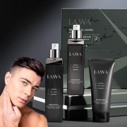 Improves Skin Clarity Balances Oil Reduces Breakouts Hydrates Skin Refreshing Oil Control Men Skincare Set