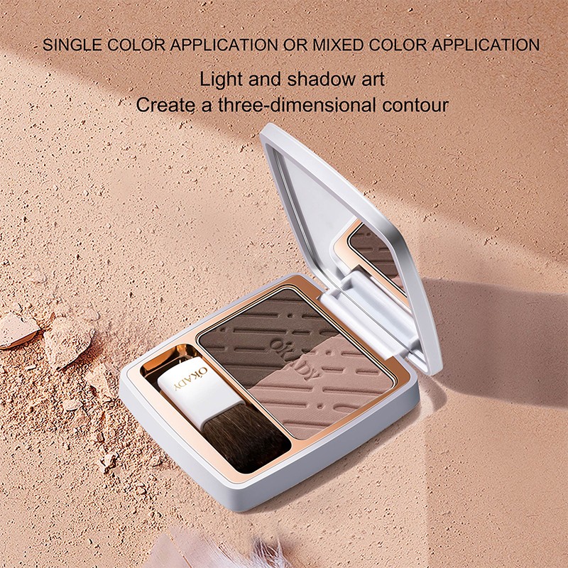 Beauty Matte Perfection Long-lasting Coverage Setting Powder Finish Pressed Powder