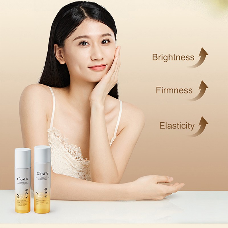 Brightening Skincare Whitening & Spot-Removing Skincare Set Lotion and Essence for Radiant