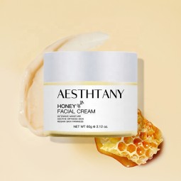 Private Label Korean Professional Skincare Moisturizer All Base Natural Honey Cream for Face