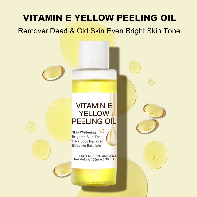 OEM ODM Organic Black Skin Lightening Oil,Yellow Orange Skin Bleaching Body Oil,Factory Wholesale Whitening Peeling Oil