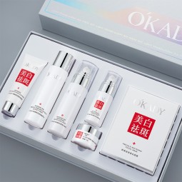 Face Care Supplier Manufacturer Achieve Bright Clear Skin Whitening and Dark Spot Removal Lighten Skincare Set