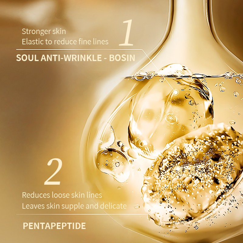 24K Gold Anti-Wrinkle Eye Patches 84g/60pcs Hydrating Firming Sheet Masks with Peptides Collagen for Eye Care Fine Lines