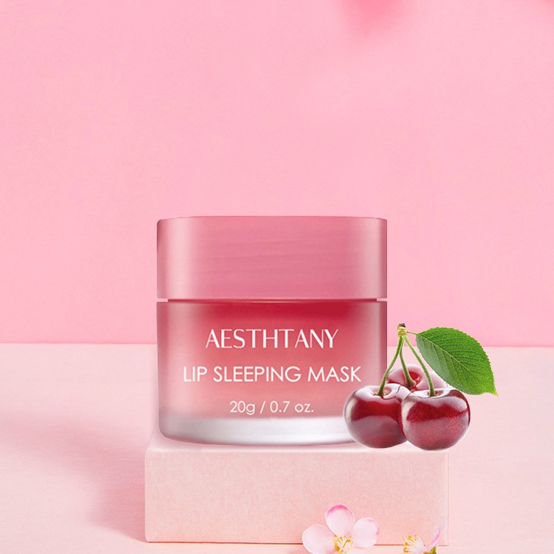 Lip Care Private Label Hydrating Firming Lip Balm Moisturizing Pink Lip Sleeping Mask