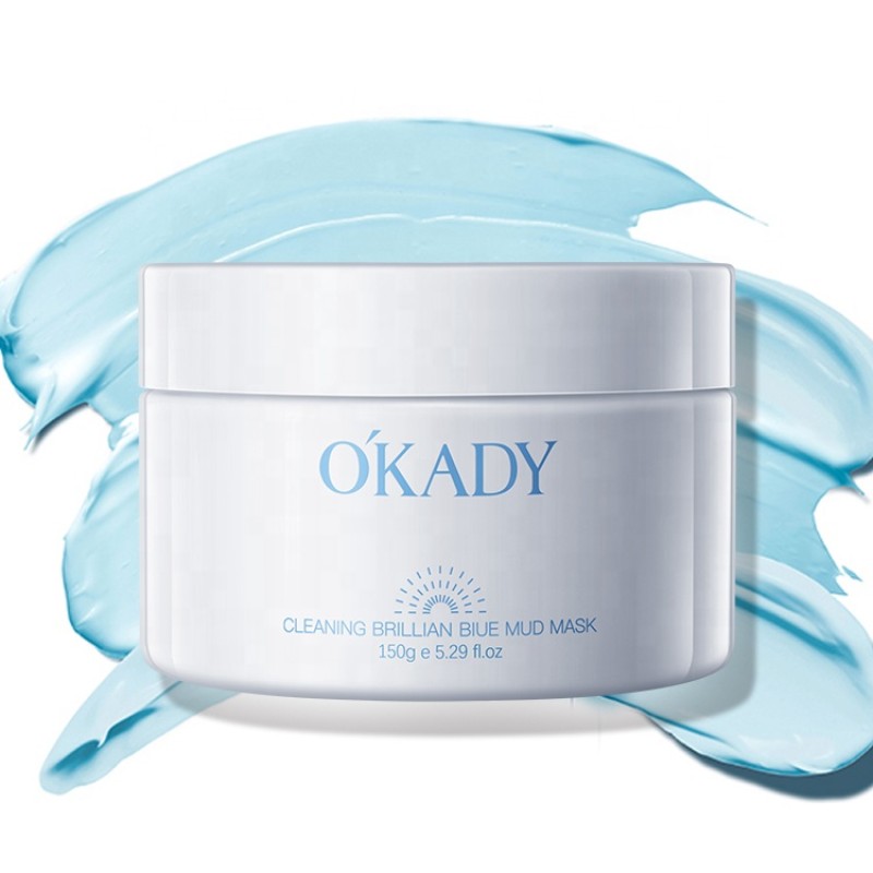 Private Label Mens Skin Care Products Natural Volcanic Vegan Deep Cleansing Oil Control Collagen Clay Mask for Men