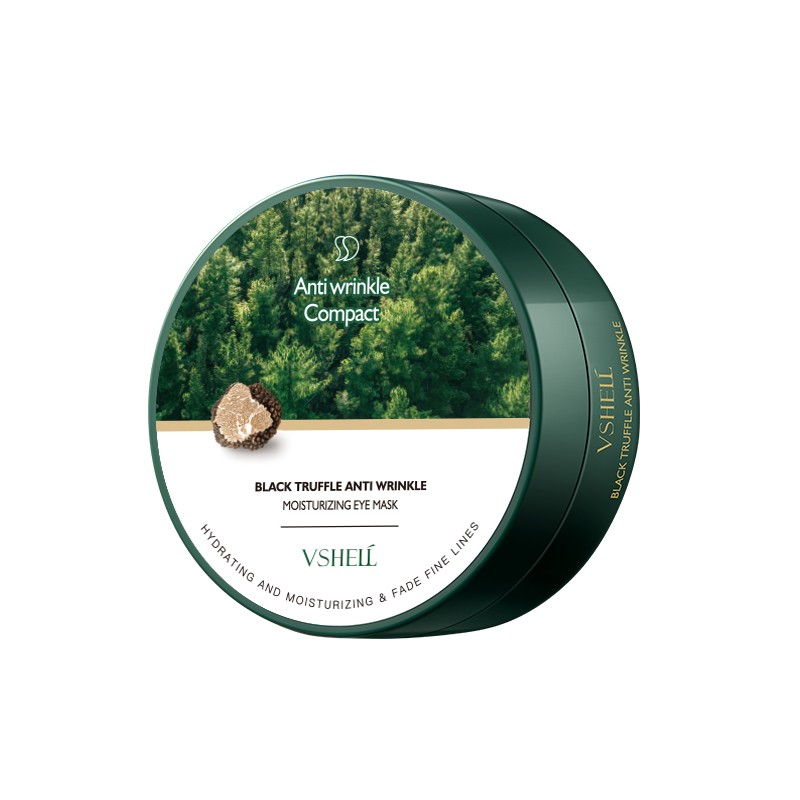 Private Label Black Truffle Gold Eye Patches Nicotinamide Hyaluronic Acid Sheet Masks Anti-Wrinkle Hydrating Eye Gel Pads