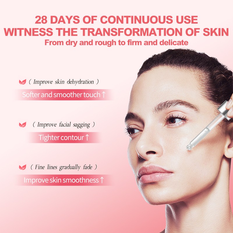 OKADY Face Care Vegan Anti-aging Face Serum Niacinamide Salicylic Acid Hyaluronic Acid Natural Hydrating Brightening Serum