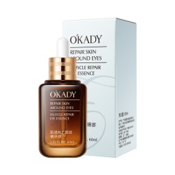 OKADY Caffeine Peptide Hyaluronic Acid Skin Care Moisturizing Repairing Anti-Aging Refresh Dark Circle Remove Eye Essence