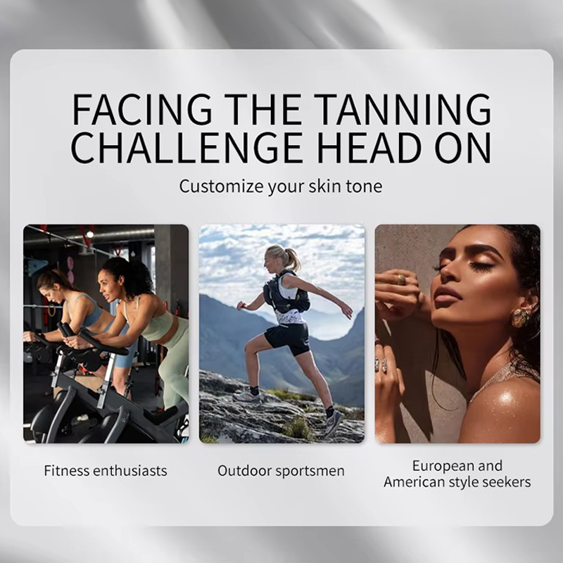 OEM ODM Private Label Sunbathing Instant Tanning Lotion Booster Lotion Bronzed Body Sunbathing Tanning Cream