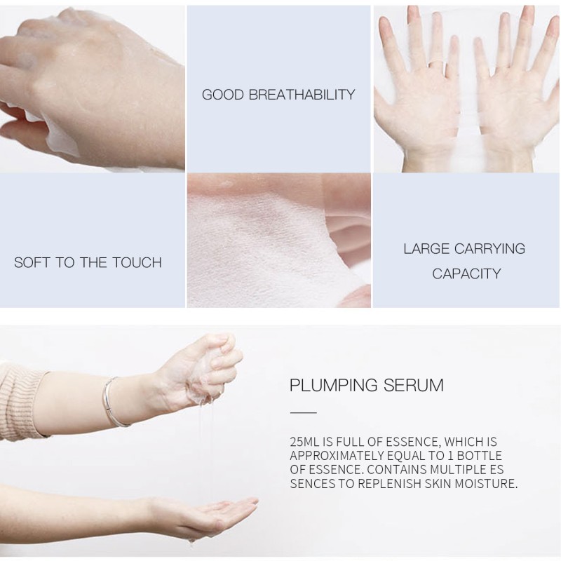 VSHELL COLLAGEN FACIAL MASK SAKURA CRYSTAL LIGHTENING FACIAL MASK