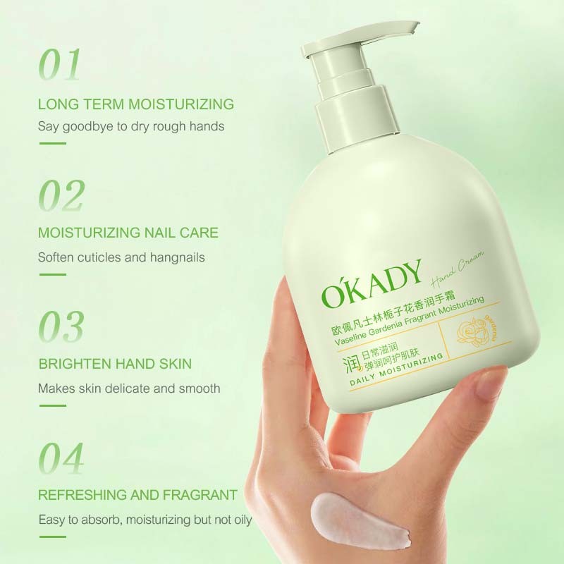 Skincare Supplier Nourishing Moisturizing Whitening Anti-aging 300g Hand Moisturizer Cream