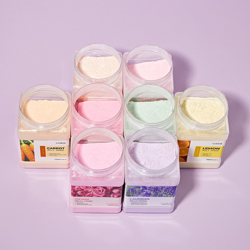 Factory OEM ODM Private Label Vshell Powder Beauty Soft Hydrating Brightening Anti Wrinkle Facial Mask