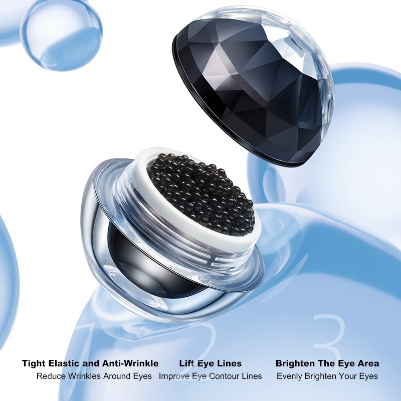 Customize Logo Wholesale Natural Dark Circles Reduces Fine Lines Dark Circles Puffiness Anti Aging Anti-wrinkle Caviar Eye Cream