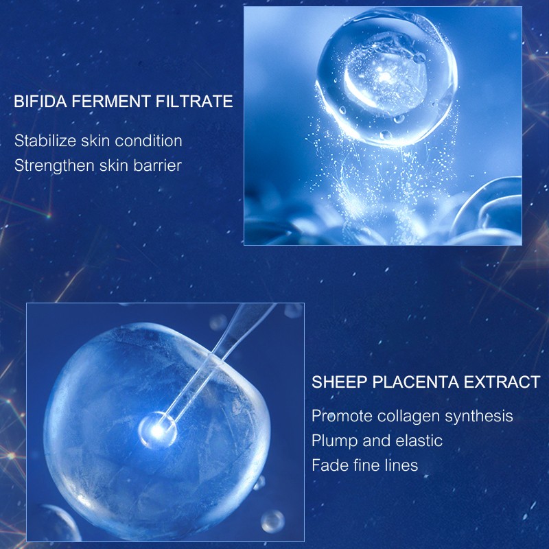 OKADY Caffeine Peptide Hyaluronic Acid Skin Care Moisturizing Repairing Anti-Aging Refresh Dark Circle Remove Eye Essence