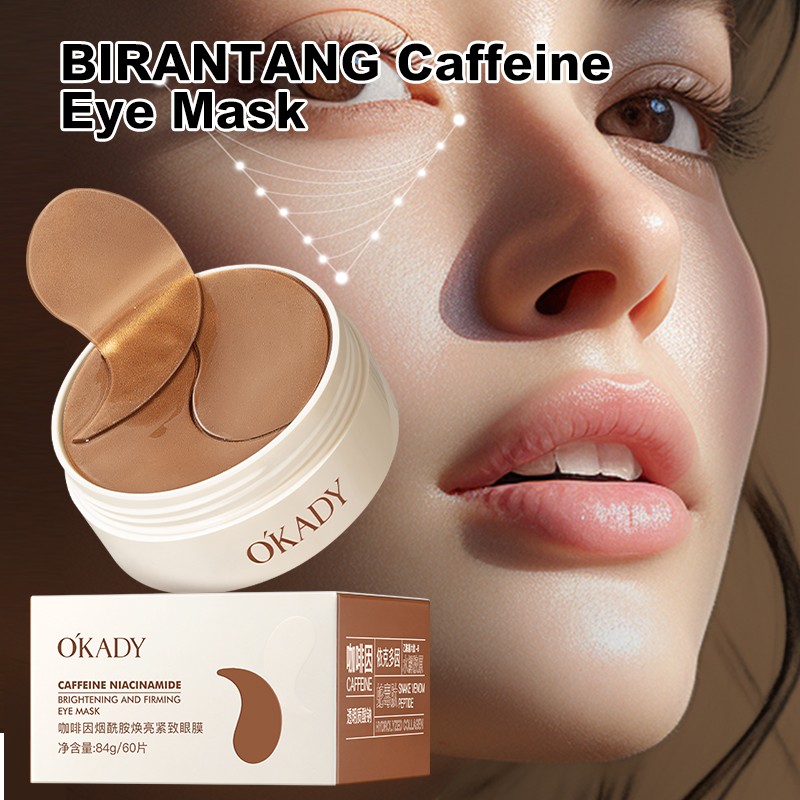 Reduces Puffiness Smooths Fine Lines Improves Eye Area Radiance Brightening Firming Revitalizing Caffeine Niacinamide Eye Mask
