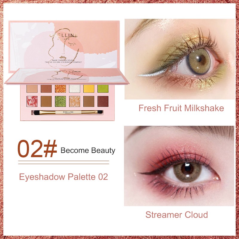 Wholesale Makeup Vendors Custom Private Label Design Cruelty Free Waterproof Eyeshadow Palette