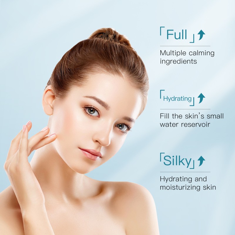 Amino Acid Elastic Tender Moisturizing Facial Mask Natural Hypoallergenic Anti Aging Firming Beauty Skin Care Facial Mask