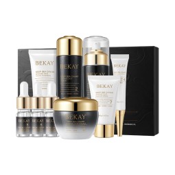 Anti-Wrinkle Collagen Boosting Firming Hydrating Complete Brightening Serum Firming Face Cream Skincare Set