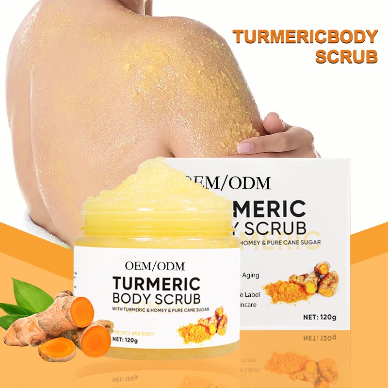 Private Label  Beauty Facial Anti-Aging Tumeric Face Organic Whitening Turmeric Skincare 7-piece Set Skin Care Set