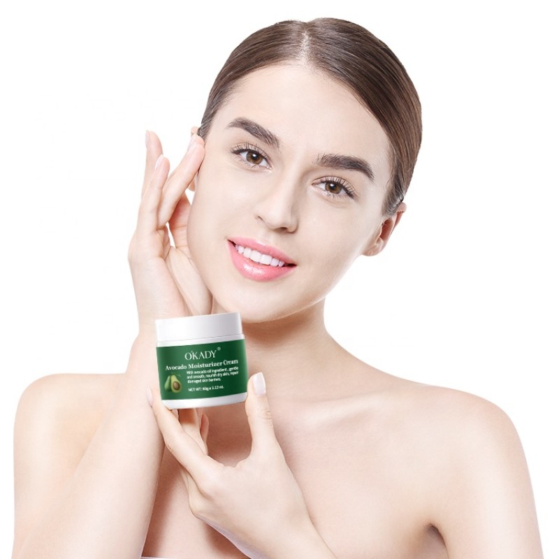 Korean Cosmetic Anti Wrinkles Avocado Face Hydrated Moisturizer Cream