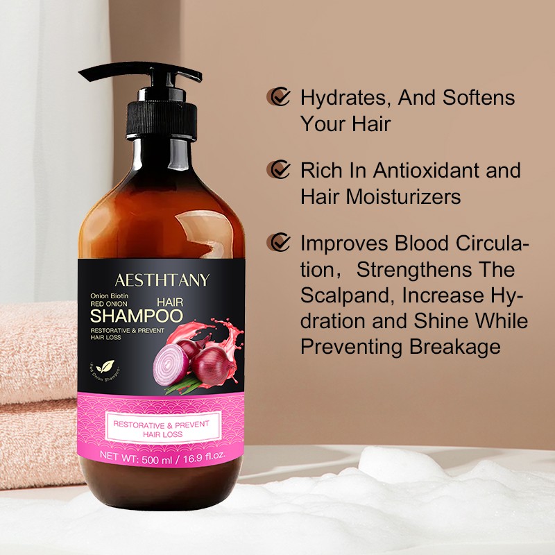 500ml Promote Hair Growth Prevent Hair Loss Nourish Hair Care Onion Shampoo